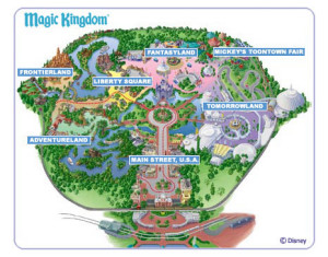 mapa magic kingdom